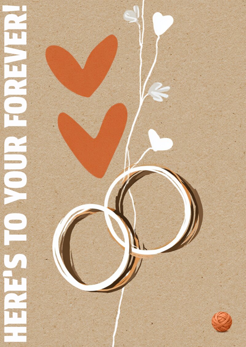 Engagement card