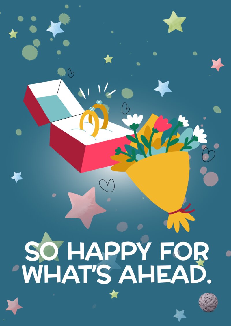 Engagement card