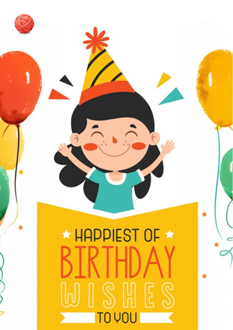 Kids birthday card