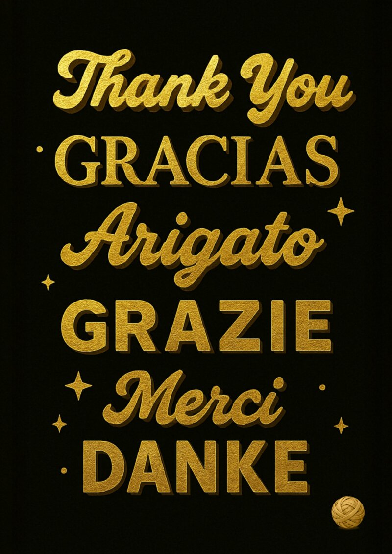 Thank you card